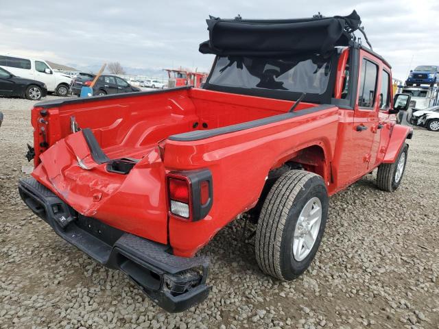 1C6HJTAG0PL507168 - 2023 JEEP GLADIATOR RED photo 3