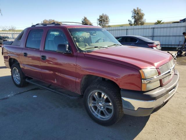 3GNEC12T24G344707 - 2004 CHEVROLET AVALANCHE RED photo 4