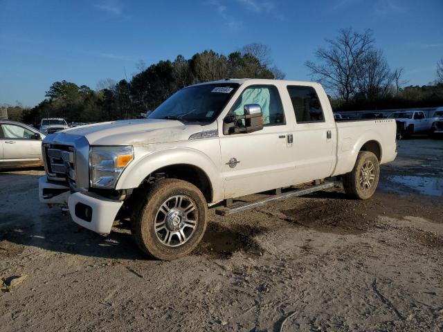 1FT7W2BT8FED49547 - 2015 FORD F250 SUPER WHITE photo 1