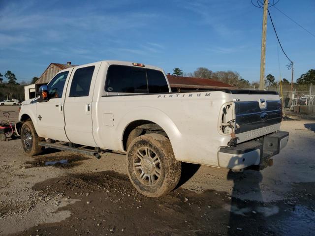 1FT7W2BT8FED49547 - 2015 FORD F250 SUPER WHITE photo 2