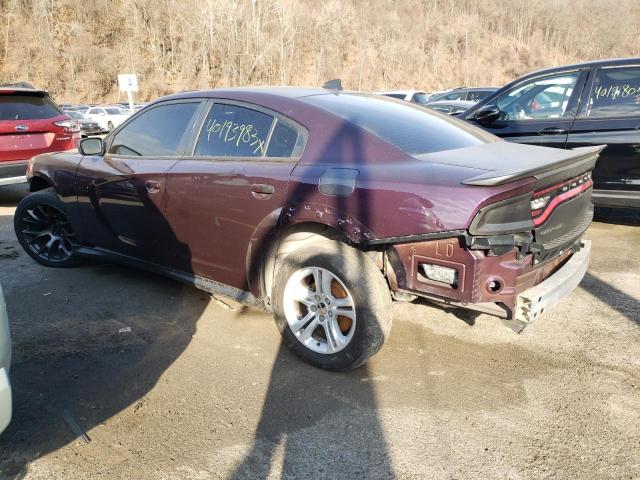 2C3CDXL90LH179861 - 2020 DODGE CHARGER SR PURPLE photo 2