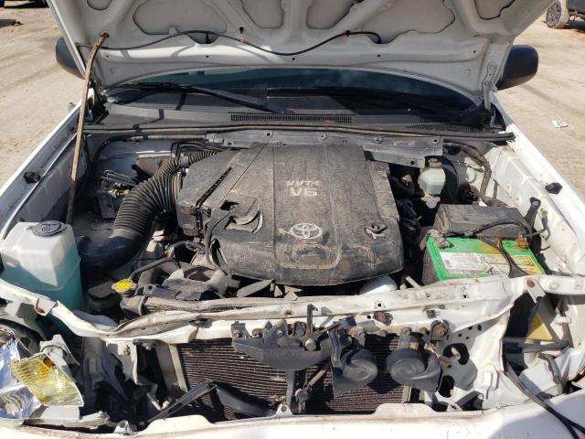 5TEJU62N15Z096068 - 2005 TOYOTA TACOMA DOU WHITE photo 11
