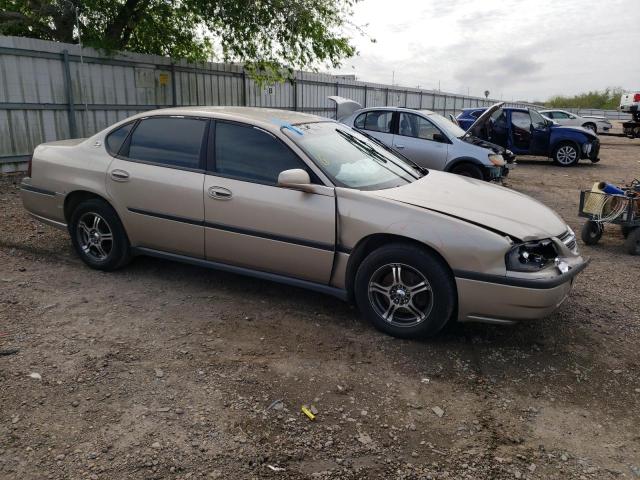 2G1WF52E229373136 - 2002 CHEVROLET IMPALA TAN photo 4