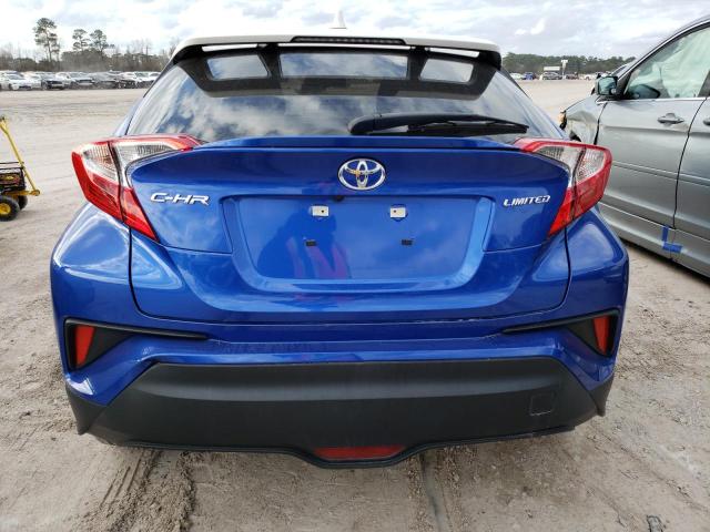 JTNKHMBX8K1020640 - 2019 TOYOTA C-HR XLE BLUE photo 6