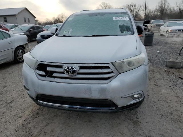 5TDBK3EH6DS187282 - 2013 TOYOTA HIGHLANDER Argent photo 5