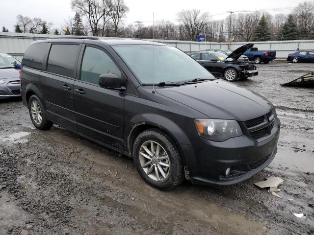 2C4RDGEG9ER418998 - 2014 DODGE CARAVAN BLACK photo 4