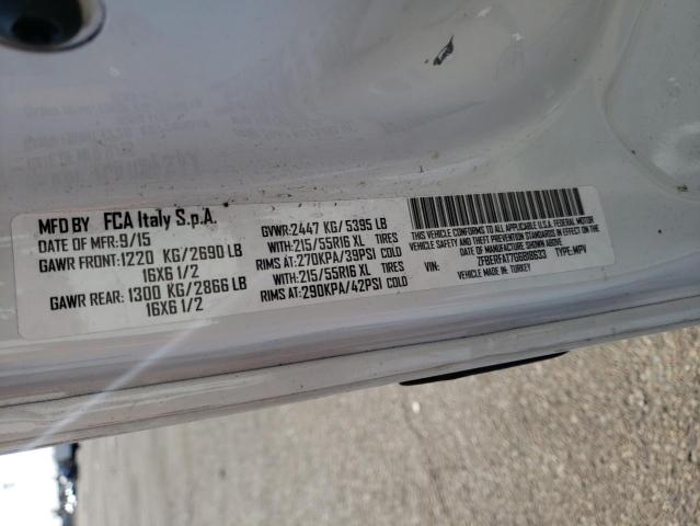 ZFBERFAT7G6B18633 - 2016 RAM PROMASTER 白色 照片 12