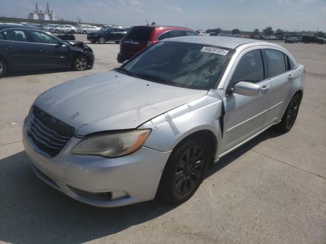 1C3CCBAB9CN208647 - 2012 CHRYSLER 200 SILVER photo 2