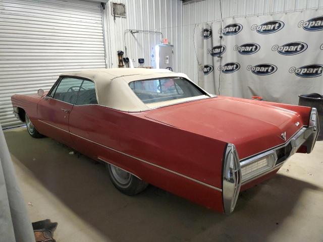 F7213175 - 1967 CADILLAC DEVILLE RED photo 2