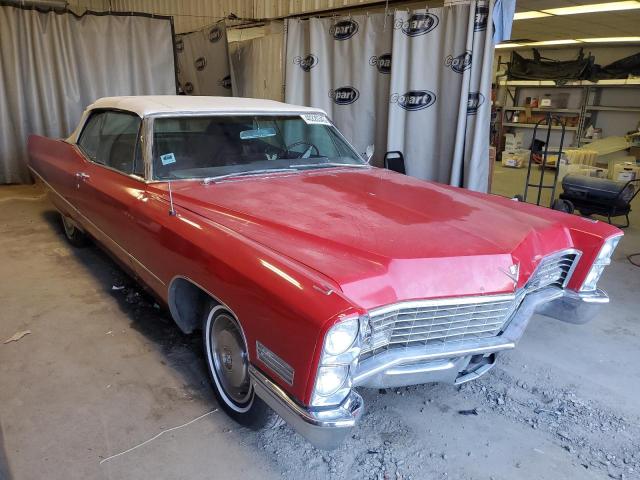 F7213175 - 1967 CADILLAC DEVILLE RED photo 4