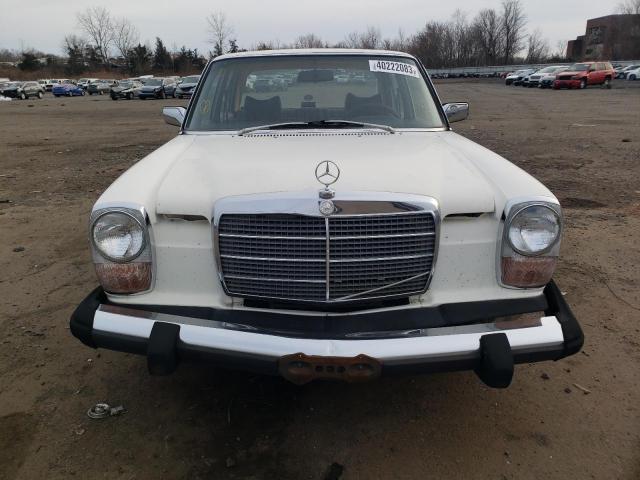 11511710068726 - 1975 MERCEDES-BENZ 240 D WHITE photo 5