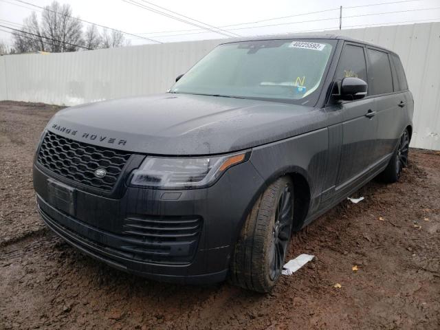 SALGS5SE0LA591761 - 2020 LAND ROVER RANGE ROVE GRAY photo 2