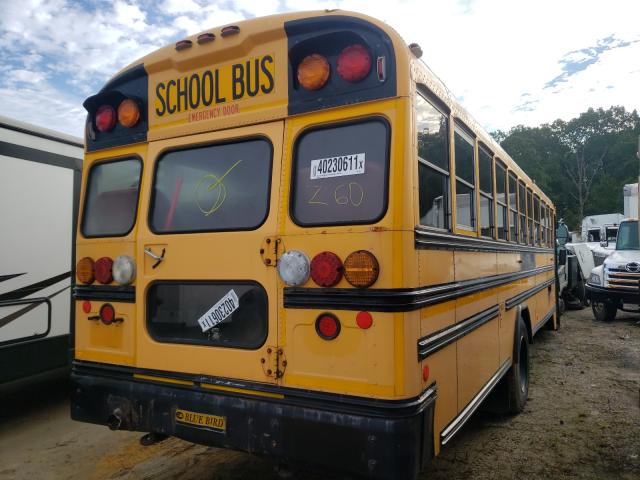 1BAKFCKH77F238781 - 2007 BLUE BIRD SCHOOL BUS YELLOW photo 4