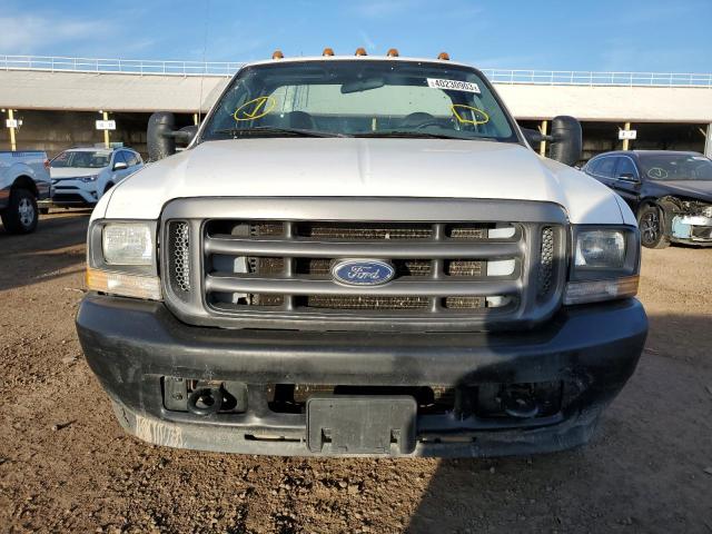 1FDSF34P74ED47619 - 2004 FORD F350 SRW S WHITE photo 5