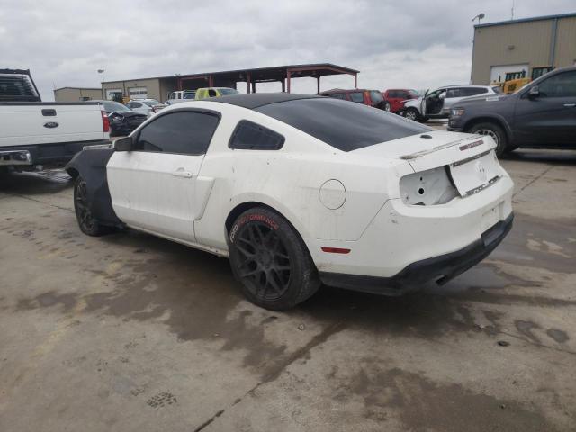 1ZVBP8CH5A5156556 - 2010 FORD MUSTANG GT WHITE photo 2