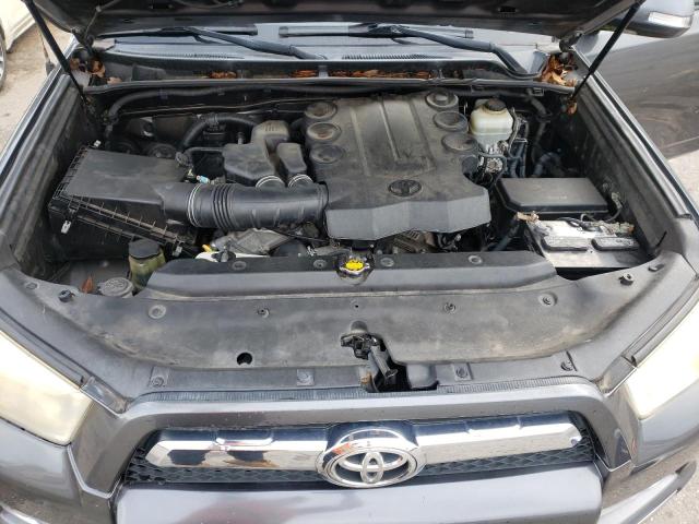 JTEZU5JR5A5000646 - 2010 TOYOTA 4RUNNER SR GRAY photo 12