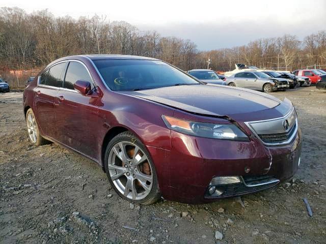 19UUA9F70DA003005 - 2013 ACURA TL ADVANCE BURGUNDY photo 1