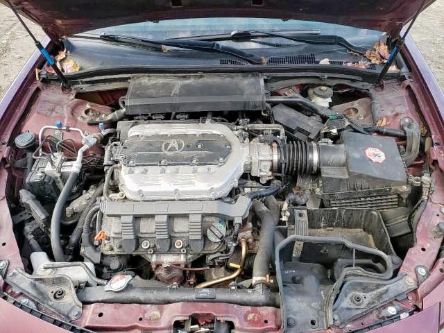 19UUA9F70DA003005 - 2013 ACURA TL ADVANCE BURGUNDY photo 7