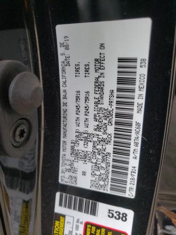 3TMCZ5AN2KM287738 - 2019 TOYOTA TACOMA DOU 黑色 照片 10