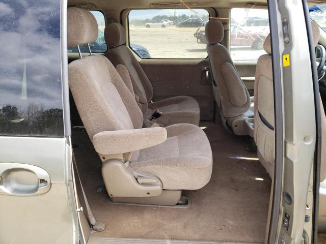 KNDUP131836417780 - 2003 KIA SEDONA TAN photo 6