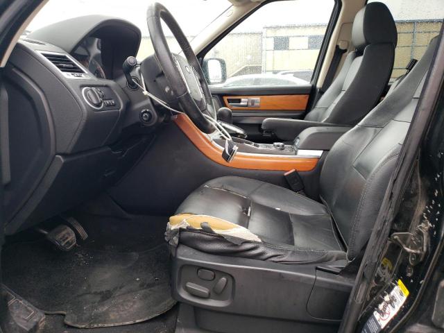 SALSF2D48BA267439 - 2011 LAND ROVER RANGE ROVE BLACK photo 7