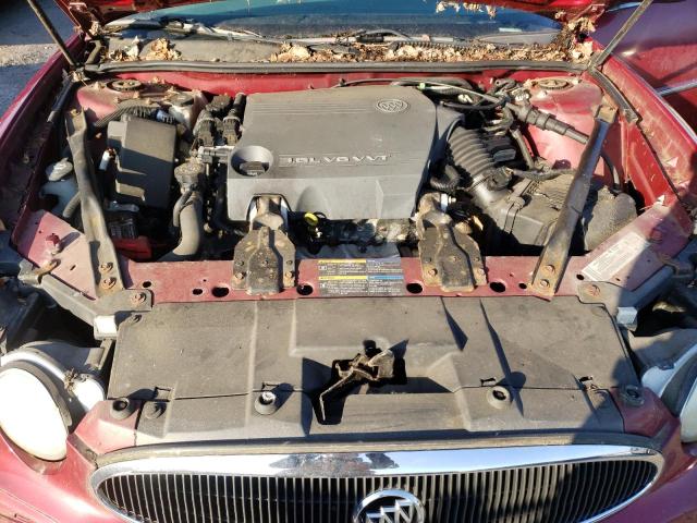 2G4WE537551206116 - 2005 BUICK LACROSSE ბურგუნდია ფოტო 11
