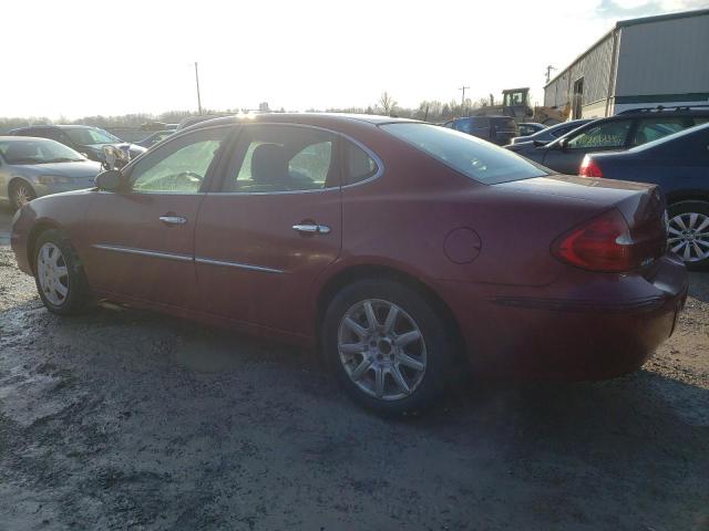 2G4WE537551206116 - 2005 BUICK LACROSSE ბურგუნდია ფოტო 2