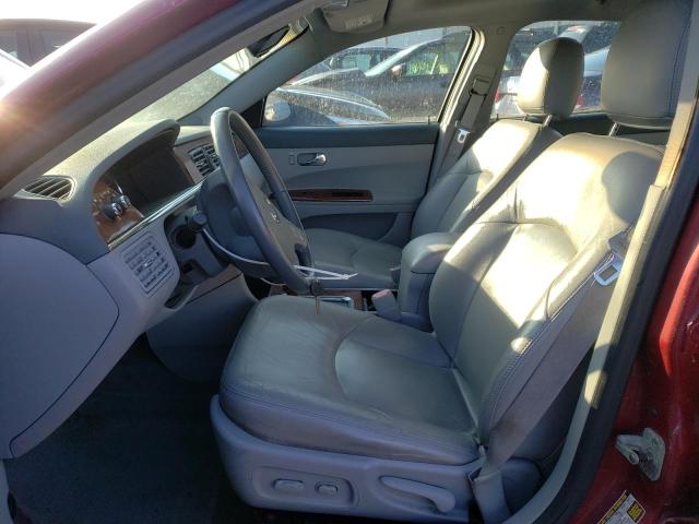 2G4WE537551206116 - 2005 BUICK LACROSSE ბურგუნდია ფოტო 7