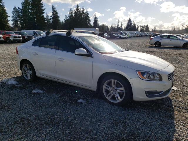 YV126MFC9F2309215 - 2015 VOLVO S60 PREMIE WHITE photo 4