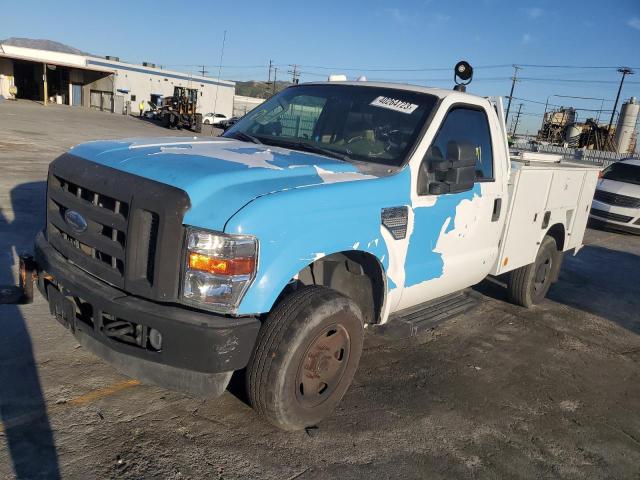 1FDNF21578ED97825 - 2008 FORD F250 SUPER WHITE photo 1