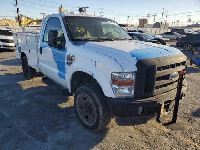 1FDNF21578ED97825 - 2008 FORD F250 SUPER WHITE photo 4