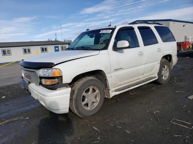 1GKEK63UX5J186251 - 2005 GMC YUKON DENA WHITE photo 1