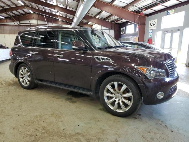 JN8AZ2NE1C9015377 - 2012 INFINITI QX56 MAROON photo 4