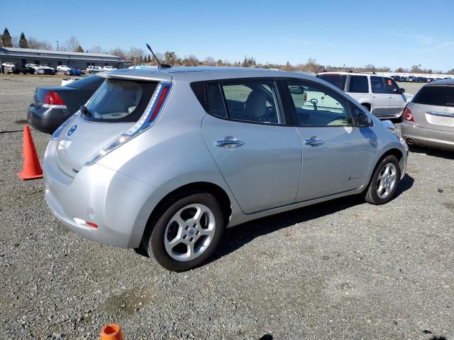 JN1AZ0CP7BT009446 - 2011 NISSAN LEAF SV SILVER photo 3