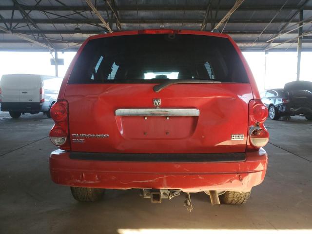 1D4HD48D75F608630 - 2005 DODGE DURANGO SL RED photo 6