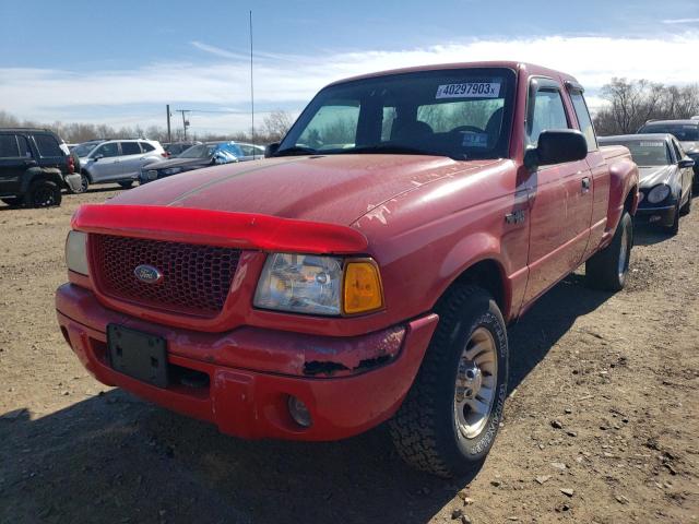 1FTYR14E21TB07412 - 2001 FORD RANGER SUP RED photo 1