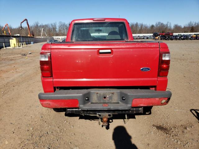 1FTYR14E21TB07412 - 2001 FORD RANGER SUP RED photo 6