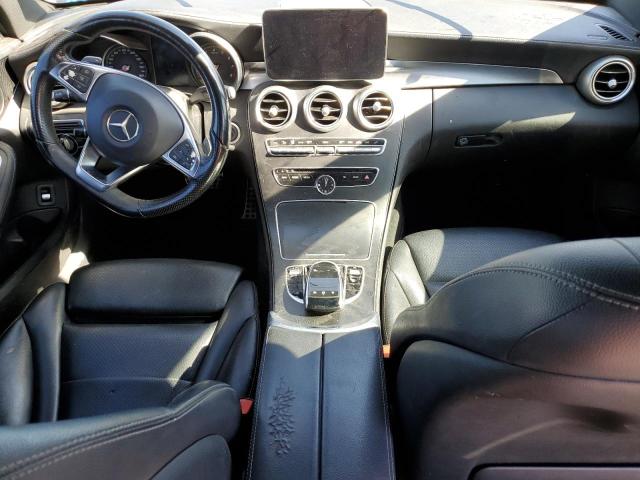 55SWF4KB4GU137774 - 2016 MERCEDES-BENZ C 300 4MAT SILVER photo 8