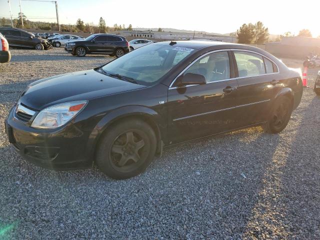 1G8ZS57N38F293220 - 2008 SATURN AURA BLACK photo 1