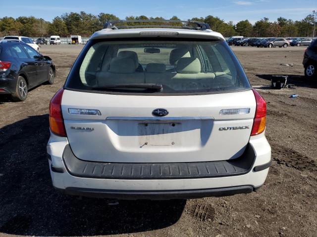 4S4BP61C477323769 - 2007 SUBARU LEGACY OUT WHITE photo 6