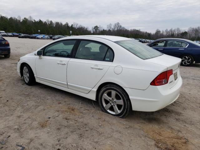 1HGFA16528L119616 - 2008 HONDA CIVIC WHITE photo 2