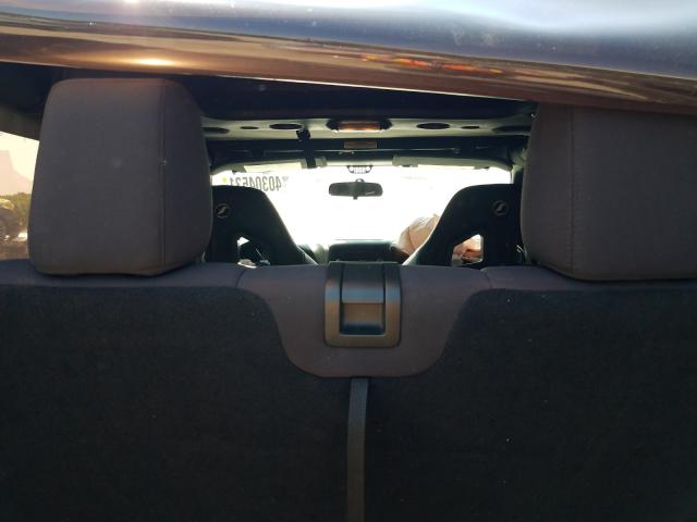 1C4AJWAG3EL106318 - 2014 JEEP WRANGLER S WHITE photo 9