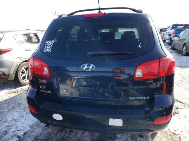 5NMSG13D39H313274 - 2009 HYUNDAI SANTA gls BLUE photo 6