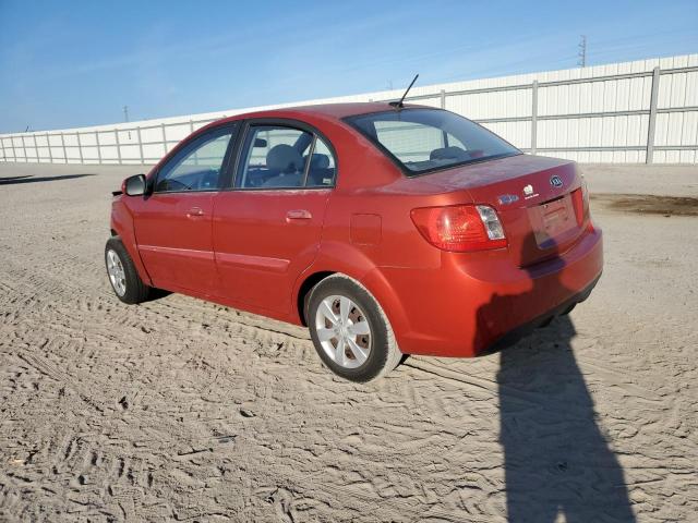 KNADH4A30B6736895 - 2011 KIA RIO BASE RED photo 2