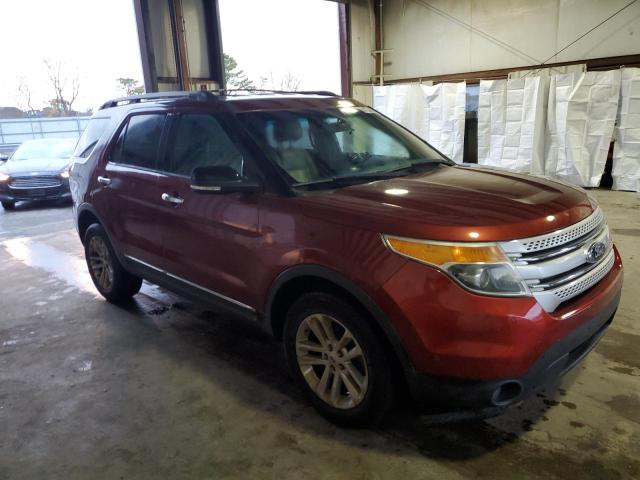 1FM5K8D88EGB77498 - 2014 FORD EXPLORER X BURGUNDY photo 4