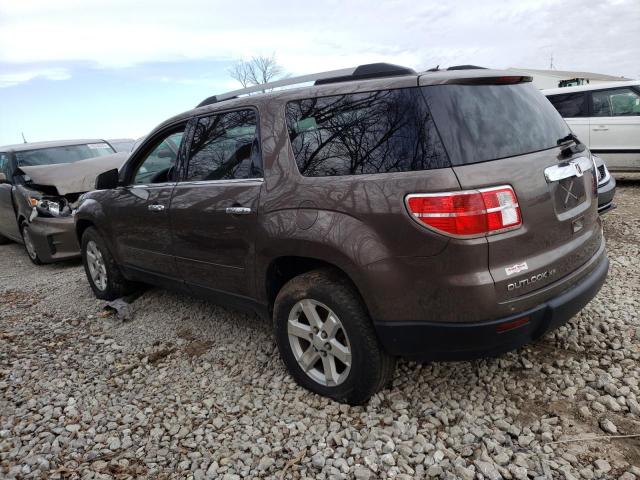 5GZLVVED9AJ200196 - 2010 SATURN OUTLOOK XR BROWN photo 2