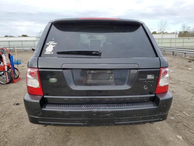 SALSF25409A213805 - 2009 LAND ROVER RANGE ROVE BLACK photo 6
