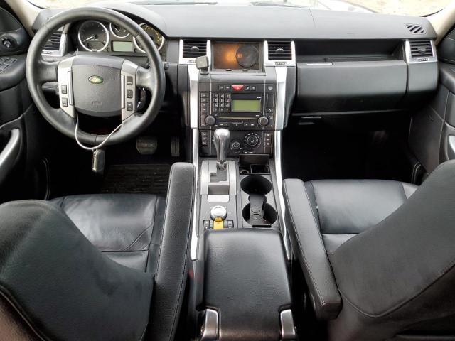 SALSF25409A213805 - 2009 LAND ROVER RANGE ROVE BLACK photo 8