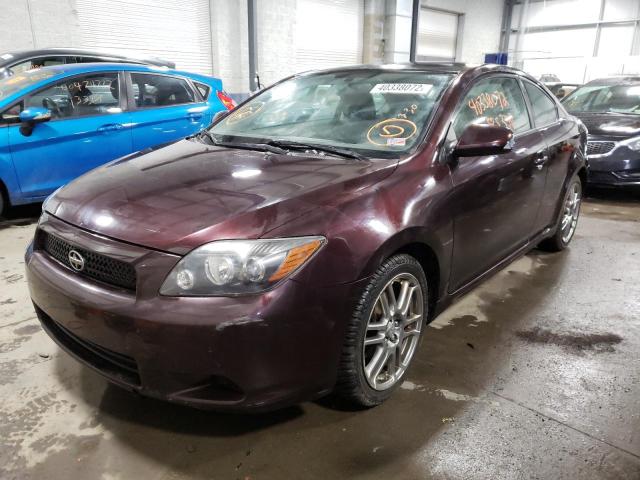 JTKDE3B78A0305349 - 2010 TOYOTA SCION TC ბურგუნდია ფოტო 2