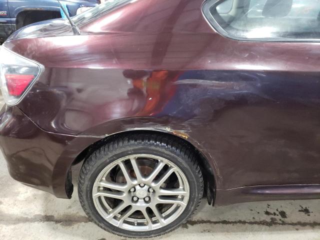 JTKDE3B78A0305349 - 2010 TOYOTA SCION TC ბურგუნდია ფოტო 9